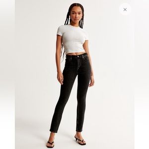 Abercrombie High Rise Ankle Skinny Jeans